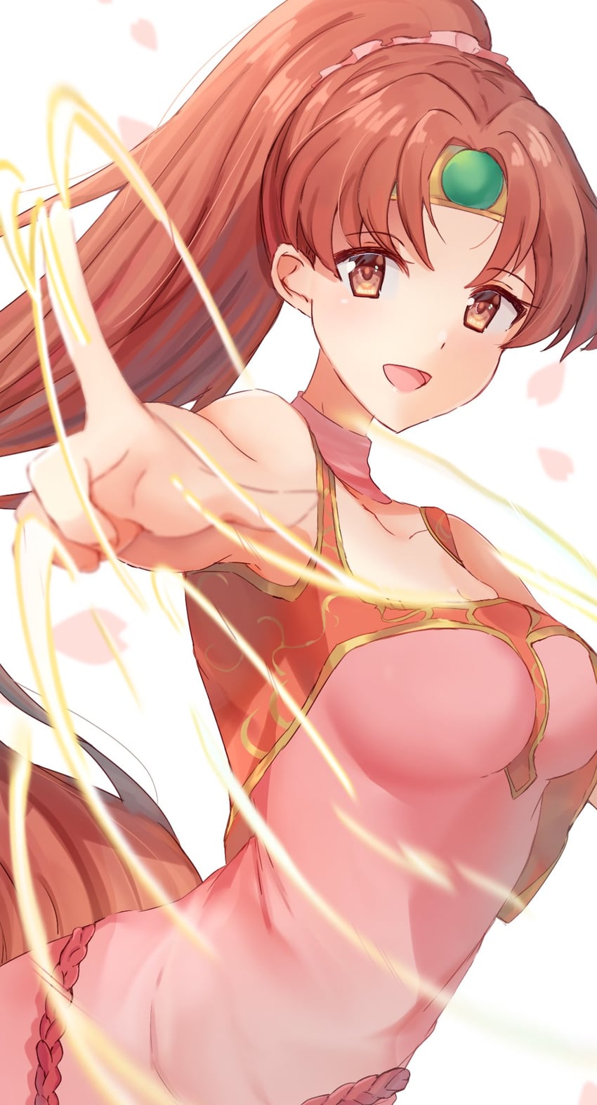 linde (fire emblem and 1 more) drawn by edamameoka