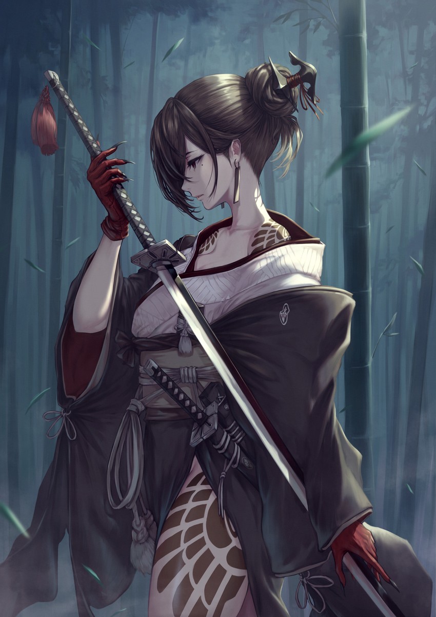 akeha (nier and 1 more) drawn by yasu_(segawahiroyasu)