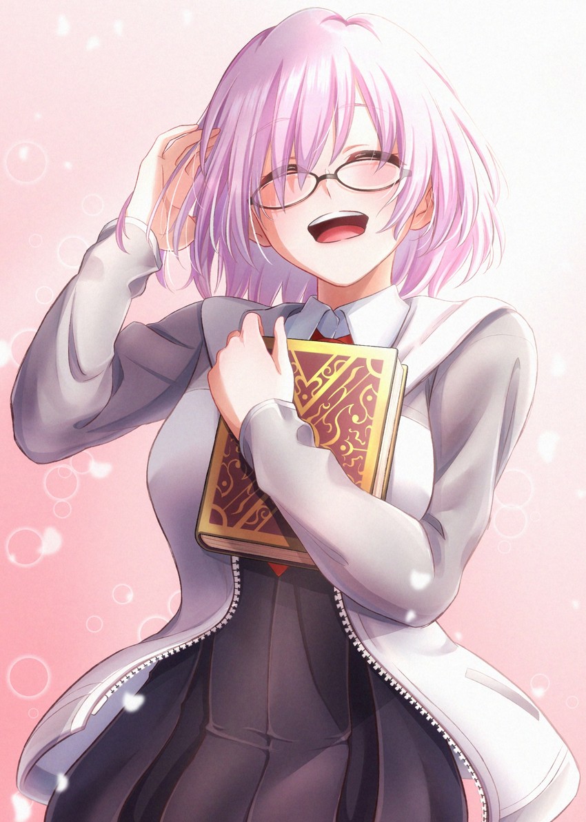 mash kyrielight (fate and 1 more) drawn by mitsuria_(kanesho1102)