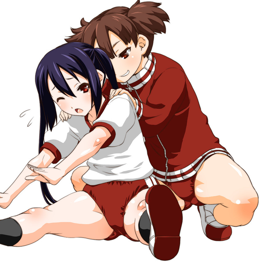 nakano azusa and suzuki jun (k-on!) drawn by shinama