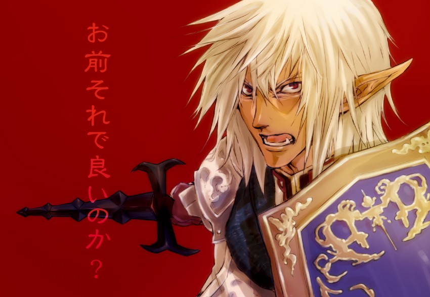 paladin and buront (final fantasy and 1 more) drawn by shinn_ce57