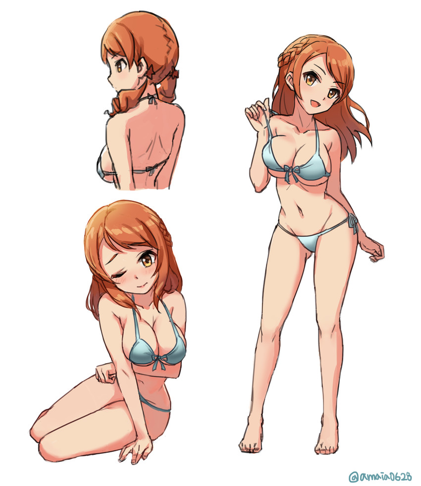 hojo karen (idolmaster and 1 more) drawn by kohinata_(sdu0628)