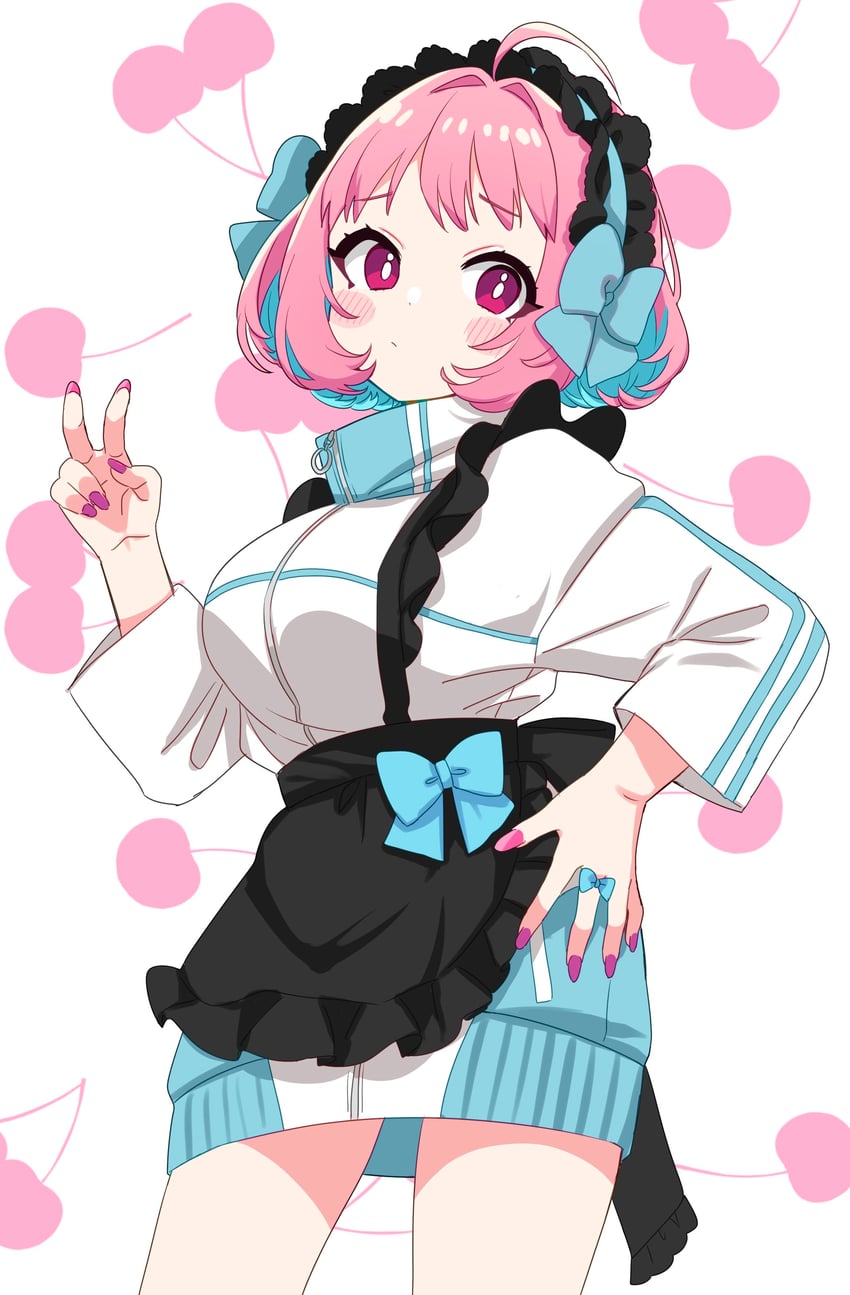yumemi riamu (idolmaster and 1 more) drawn by sukoyaka_(100hituzi)