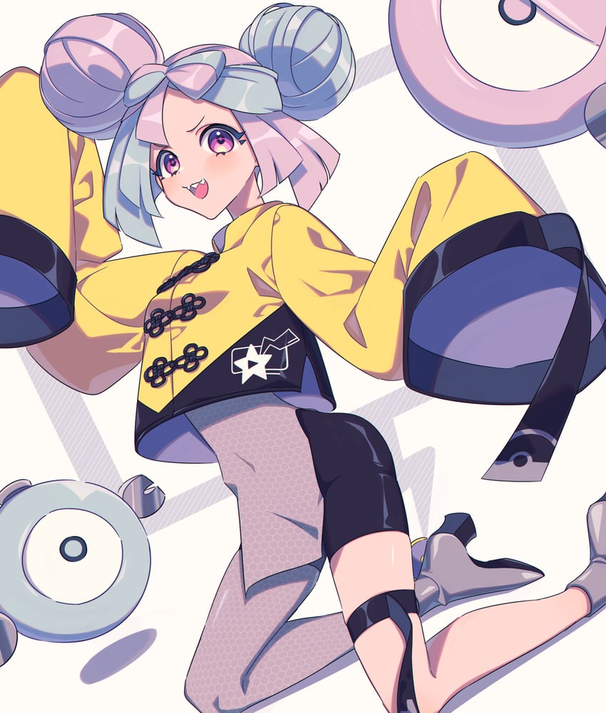 iono (pokemon and 1 more) drawn by miri_(cherryjelly)