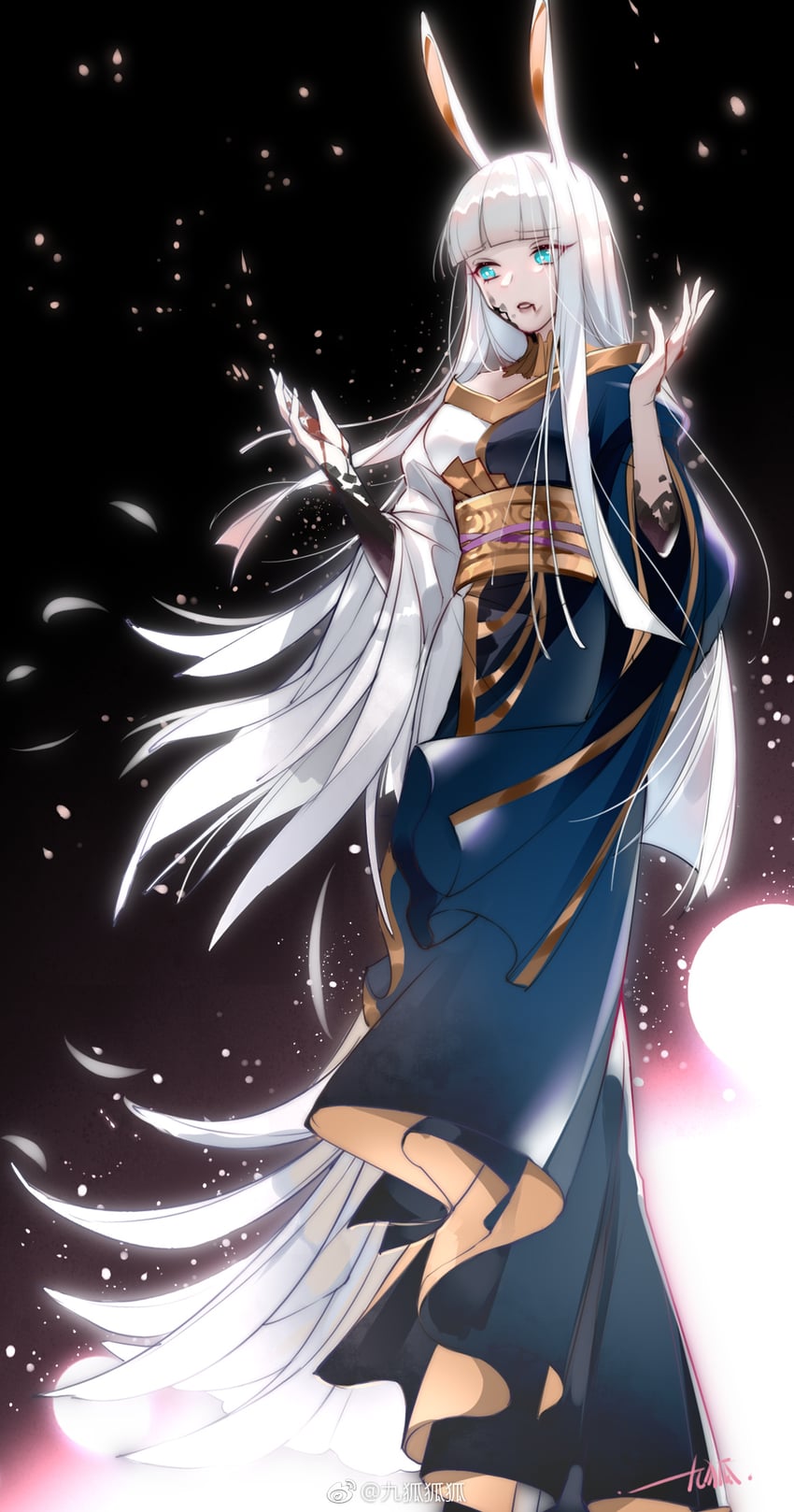 yotsuyu goe brutus (final fantasy and 1 more) drawn by no.9_yualuodesi_mimitongxinzhong