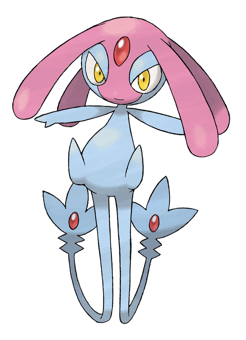 mesprit (pokemon and 1 more) drawn by sugimori_ken
