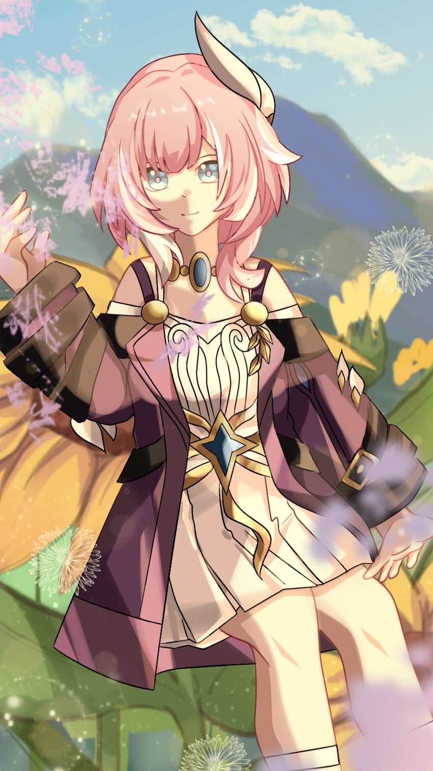 cyrene (honkai and 1 more) drawn by lin_shuhai