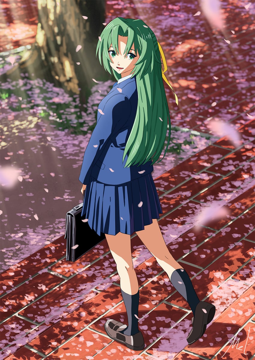 sonozaki shion (higurashi no naku koro ni) drawn by mac_naut