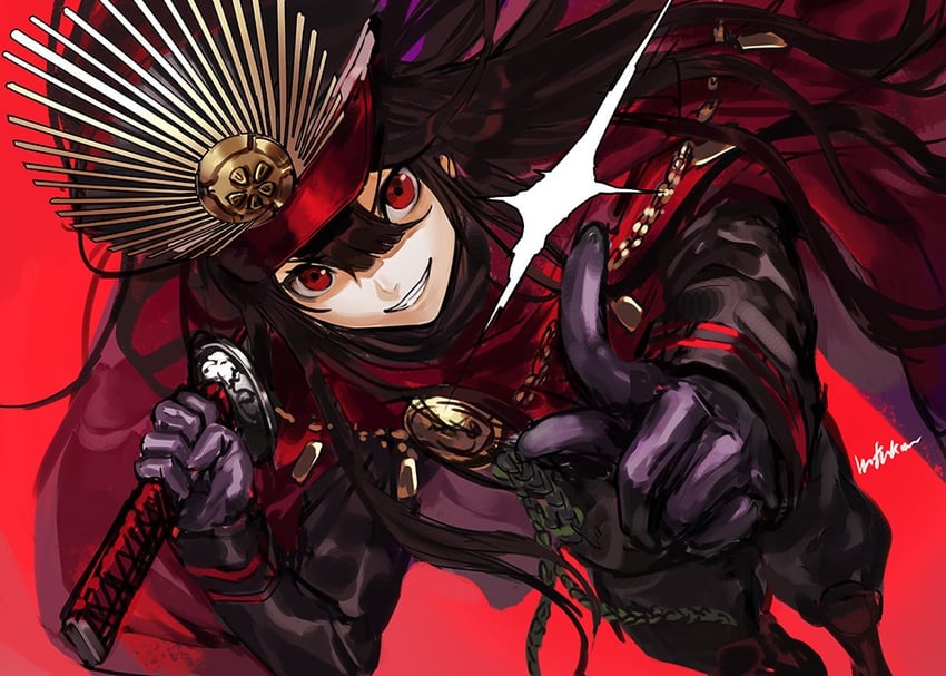 oda nobunaga (fate and 1 more) drawn by infukun