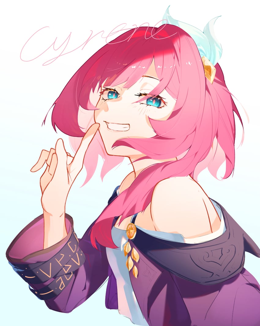 cyrene (honkai and 1 more) drawn by art_error