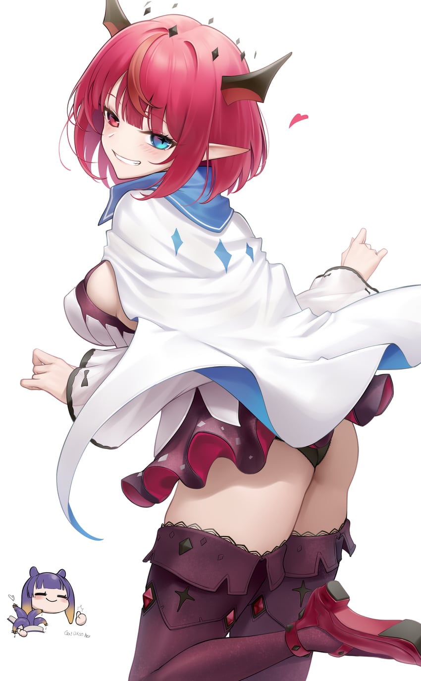 ninomae ina'nis and irys (hololive and 2 more) drawn by somebody_(leiking00)