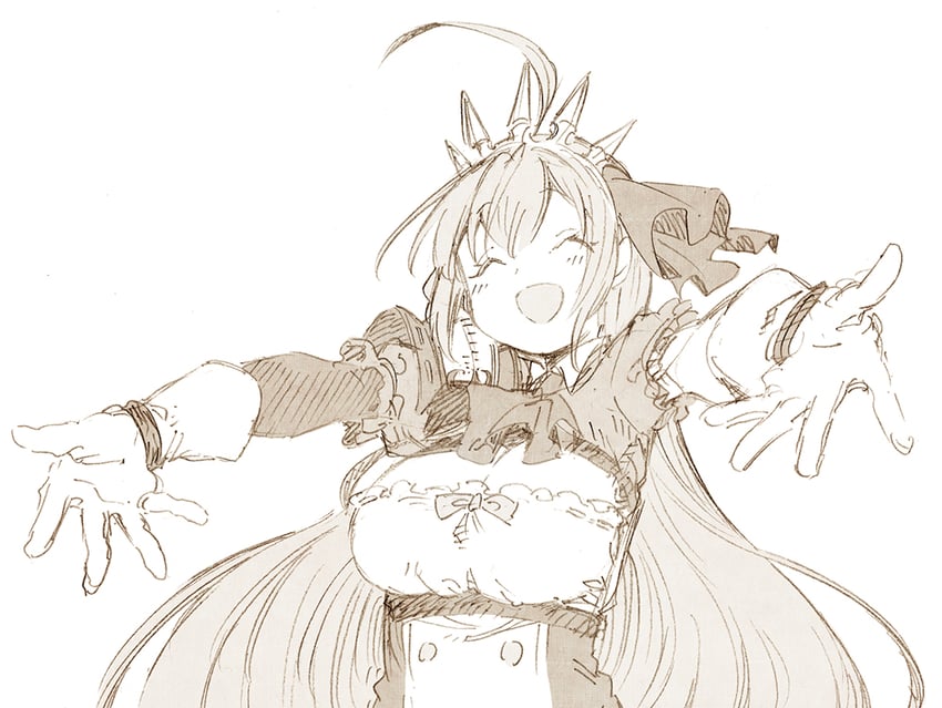 pecorine (princess connect!) drawn by abara_heiki