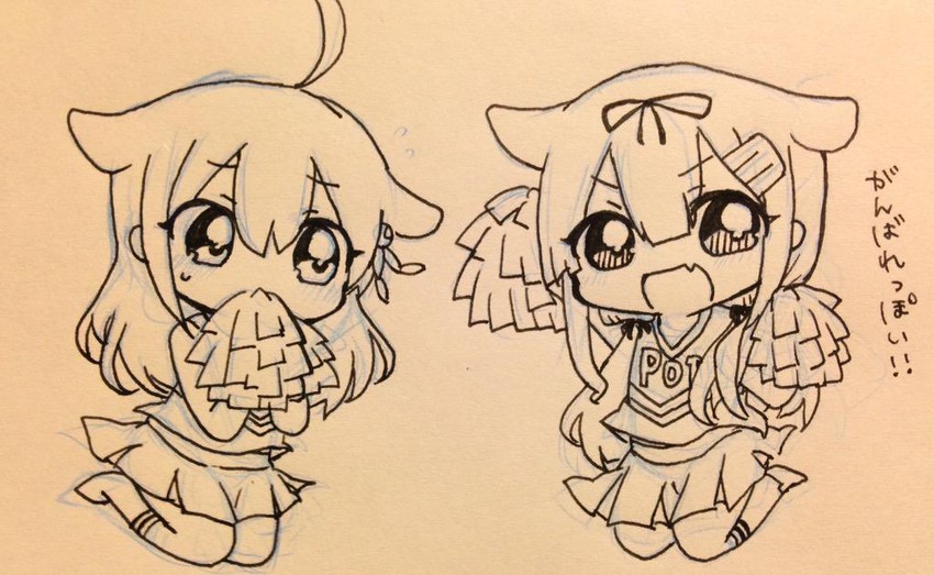 shigure, yuudachi, shigure kai ni, and yuudachi kai ni (kantai collection) drawn by jako_(jakoo21)