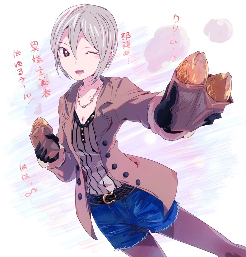 shiomi syuko (idolmaster and 1 more) drawn by inaeda_kei
