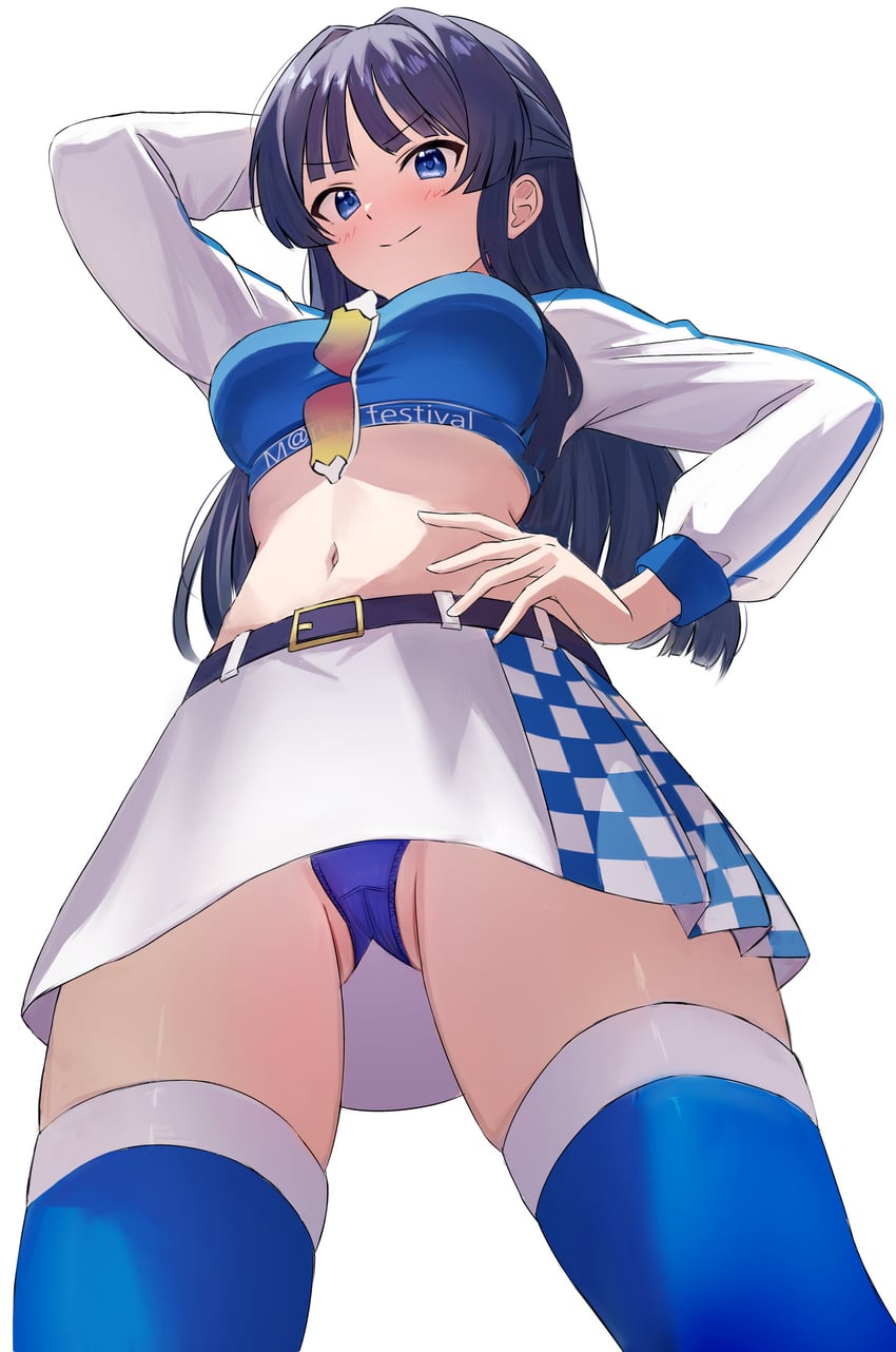 mogami shizuka (idolmaster and 2 more) drawn by floris_(saber13)