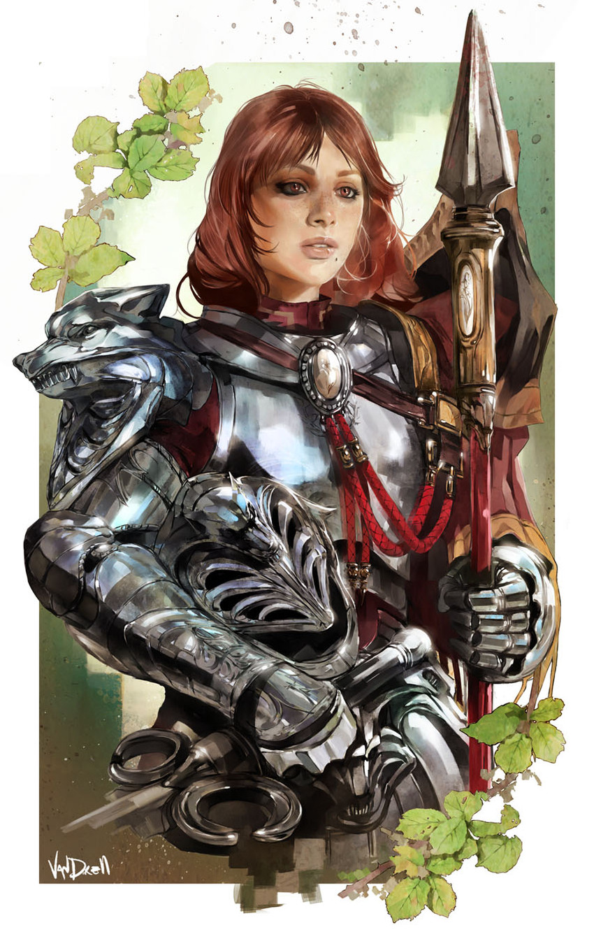 hildegard von krone (soulcalibur and 1 more) drawn by daniel_oduber