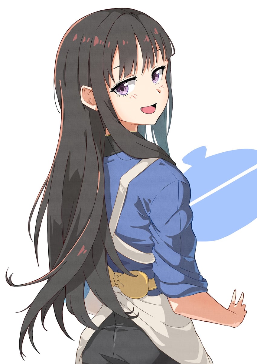 inoue takina (lycoris recoil) drawn by onabe915
