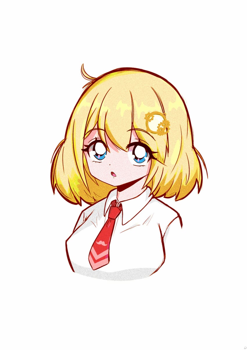 watson amelia (hololive and 1 more) drawn by phdpigeon