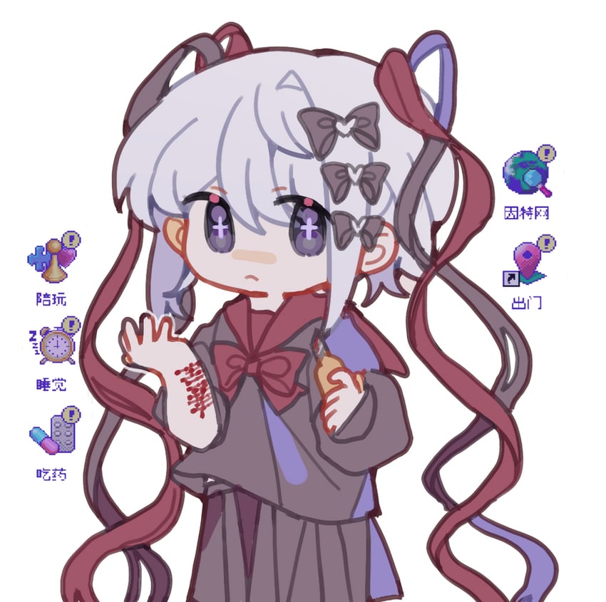 chouzetsusaikawa tenshi-chan (needy girl overdose) drawn by xiao_xin_wei_fu