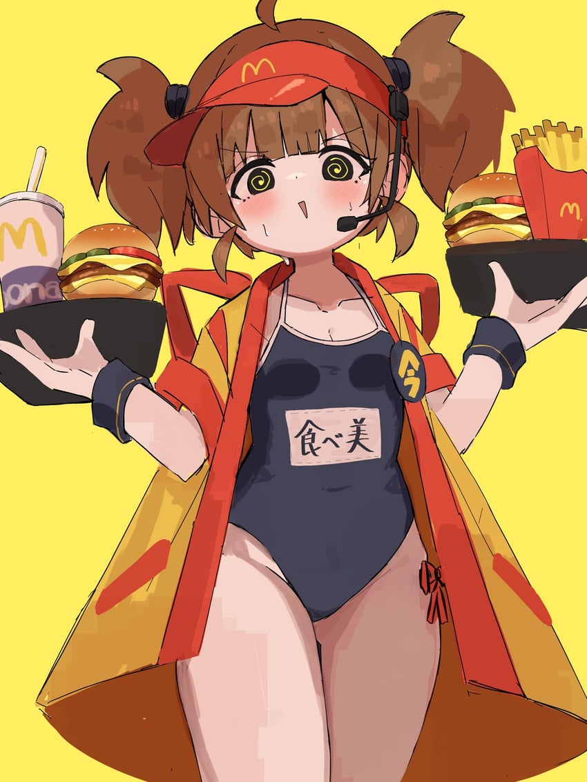 imadake dabuchi tabemi (mcdonald's) drawn by mero_remo_sugoi