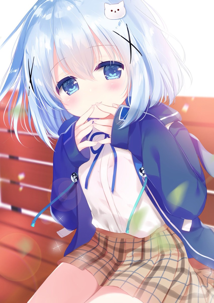 kafuu chino and tippy (gochuumon wa usagi desu ka? and 1 more) drawn by ame_usari