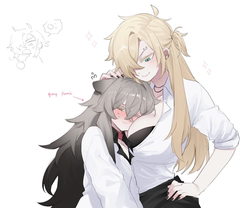 whitney and shoya (original and 1 more) drawn by kai_(drakkai10)