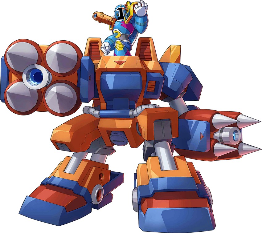 vile, ride armor, and vile mkii (mega man and 3 more) drawn by mizuno_keisuke