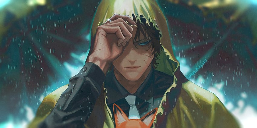 heathcliff (project moon and 1 more) drawn by blackbox_(blackbox9158)