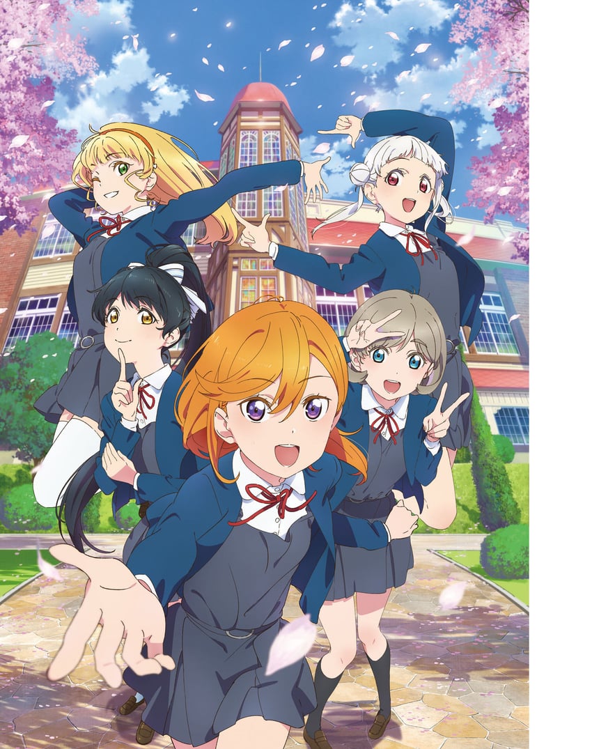 shibuya kanon, heanna sumire, tang keke, arashi chisato, and hazuki ren (love live! and 1 more)