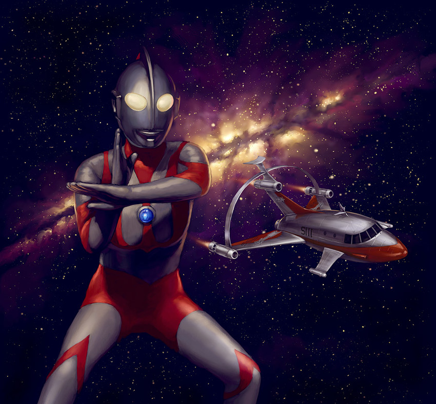 ultraman (ultra series and 1 more) drawn by ilmizu