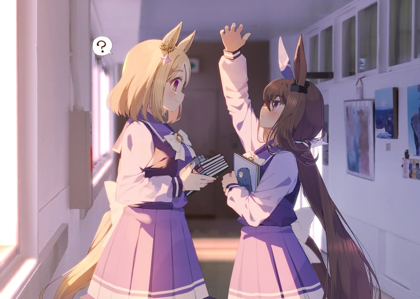 admire vega and narita top road (umamusume) drawn by amane_hikari