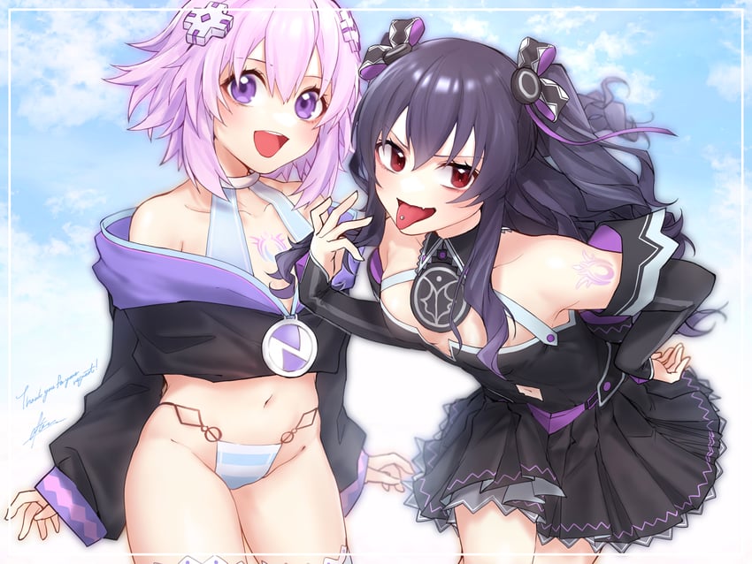 neptune and uni (neptune) drawn by after0217