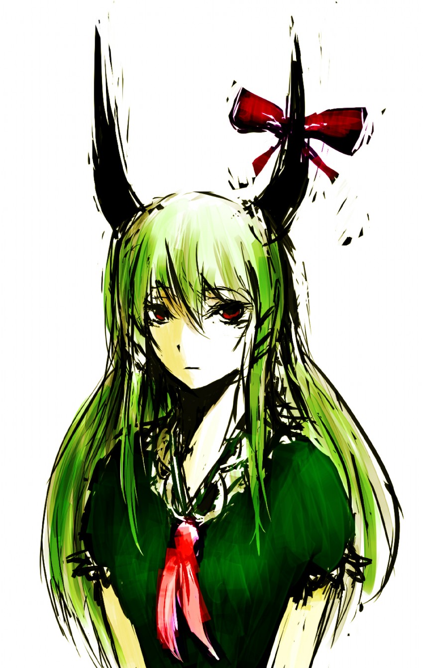 kamishirasawa keine and ex-keine (touhou) drawn by violence_kumahina