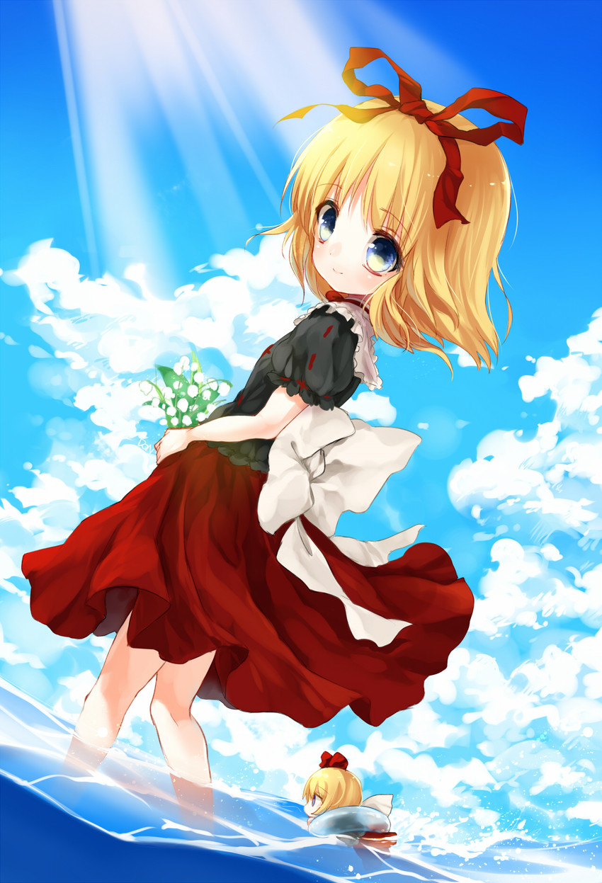 medicine melancholy and su-san (touhou) drawn by dqn_(dqnww)