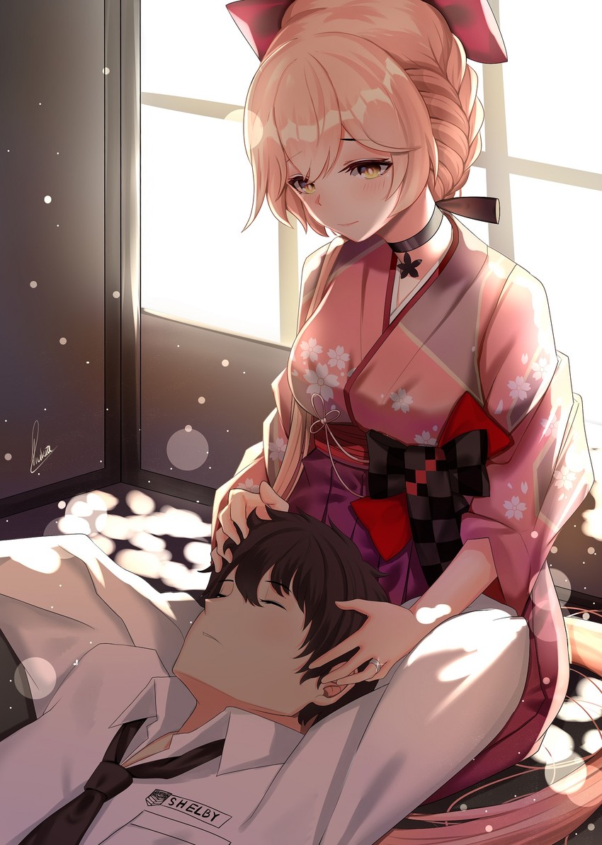 commander and ots-14 (girls' frontline) drawn by piukute062