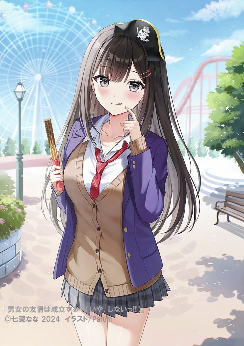 enomoto rion (danjo no yuujou wa seiritsu suru?) drawn by parum39