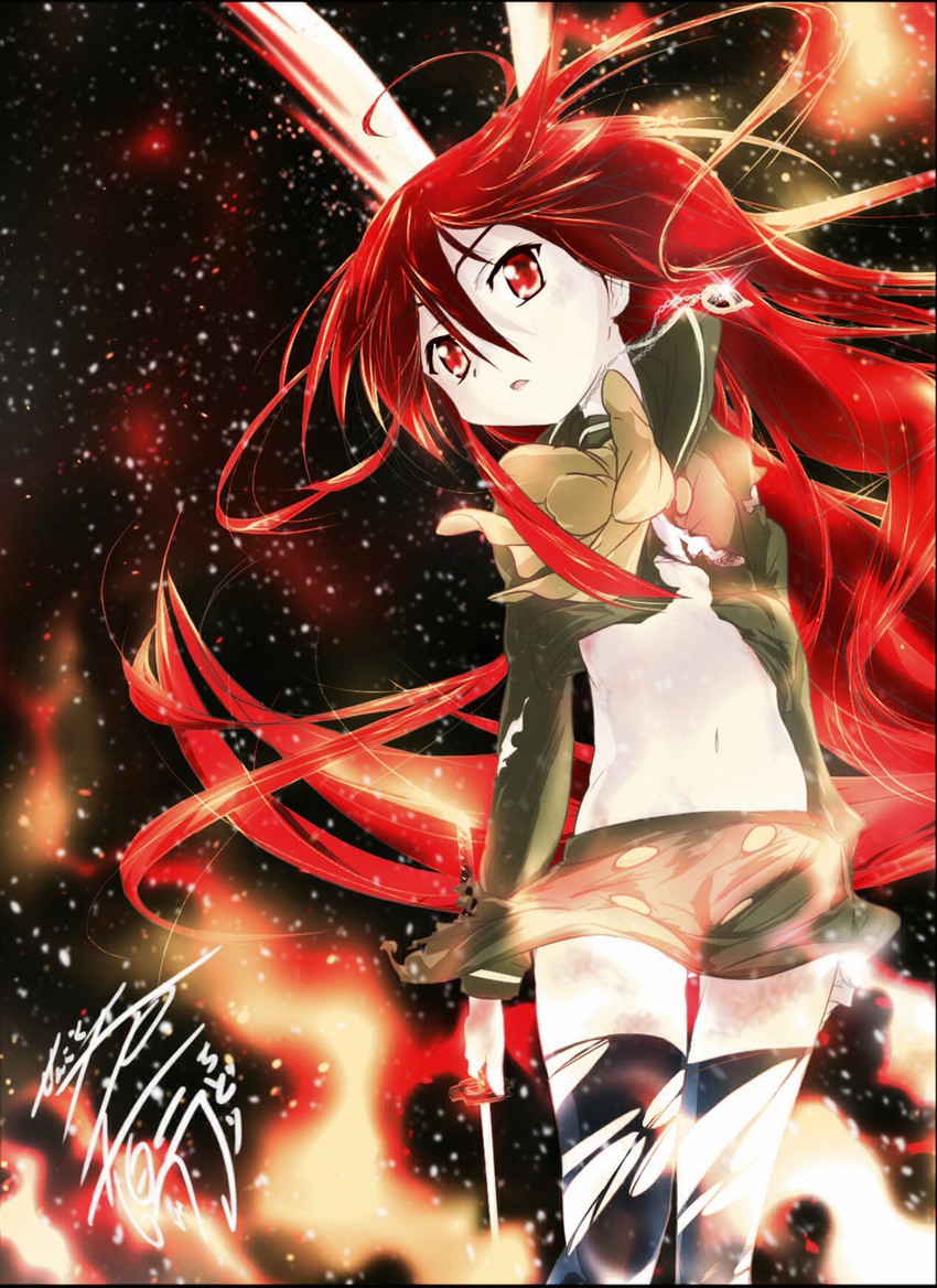 shana and alastor (shakugan no shana) drawn by sengoku_chidori