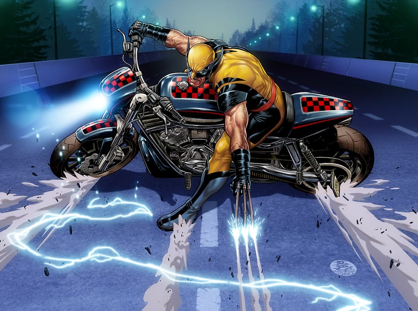 wolverine (marvel and 2 more) drawn by mark_brooks