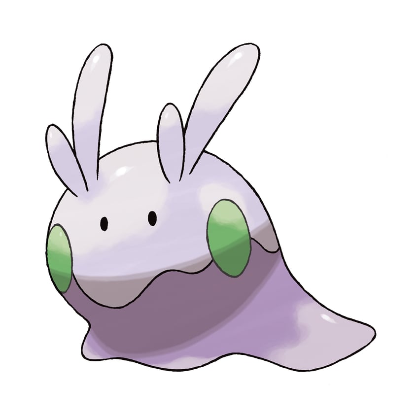goomy (pokemon and 1 more) drawn by sugimori_ken