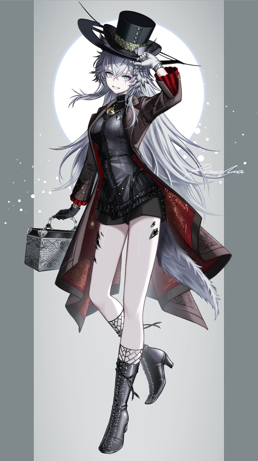 lappland and lappland the decadenza (arknights and 1 more) drawn by rau_ma_(the_rauma001)