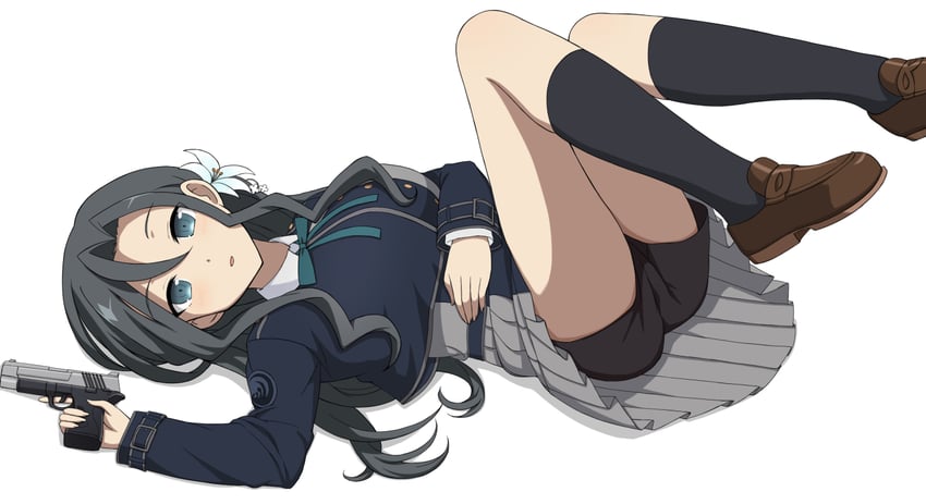 miroku renge (lycoris recoil and 3 more) drawn by ikarin_takori