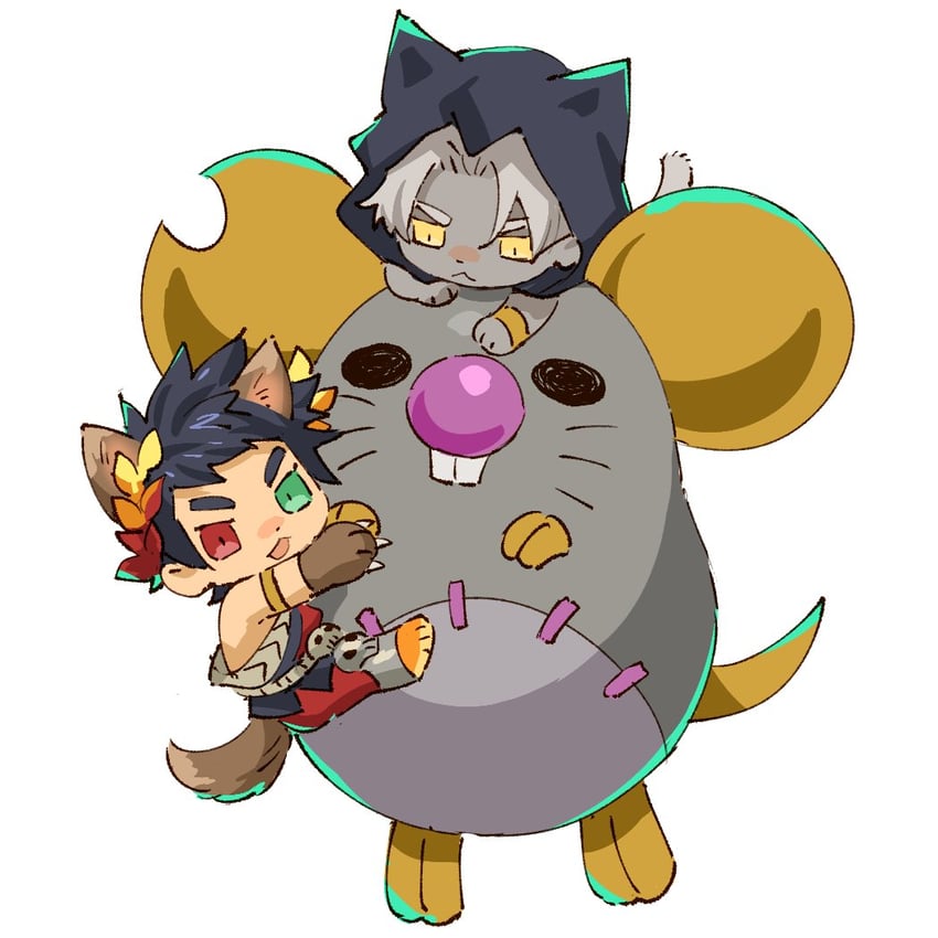 zagreus and thanatos (hades and 1 more) drawn by neko_(umkbtya)