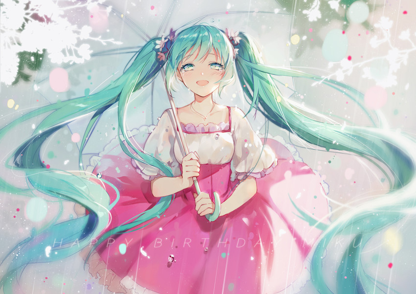 hatsune miku (vocaloid and 1 more) drawn by kikikiki