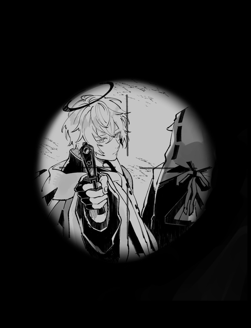 doctor and executor (arknights) drawn by torii_(mk2hkbn)