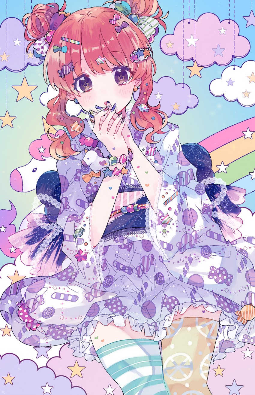 moroboshi kirari (idolmaster and 1 more) drawn by hi_(hisui0227)