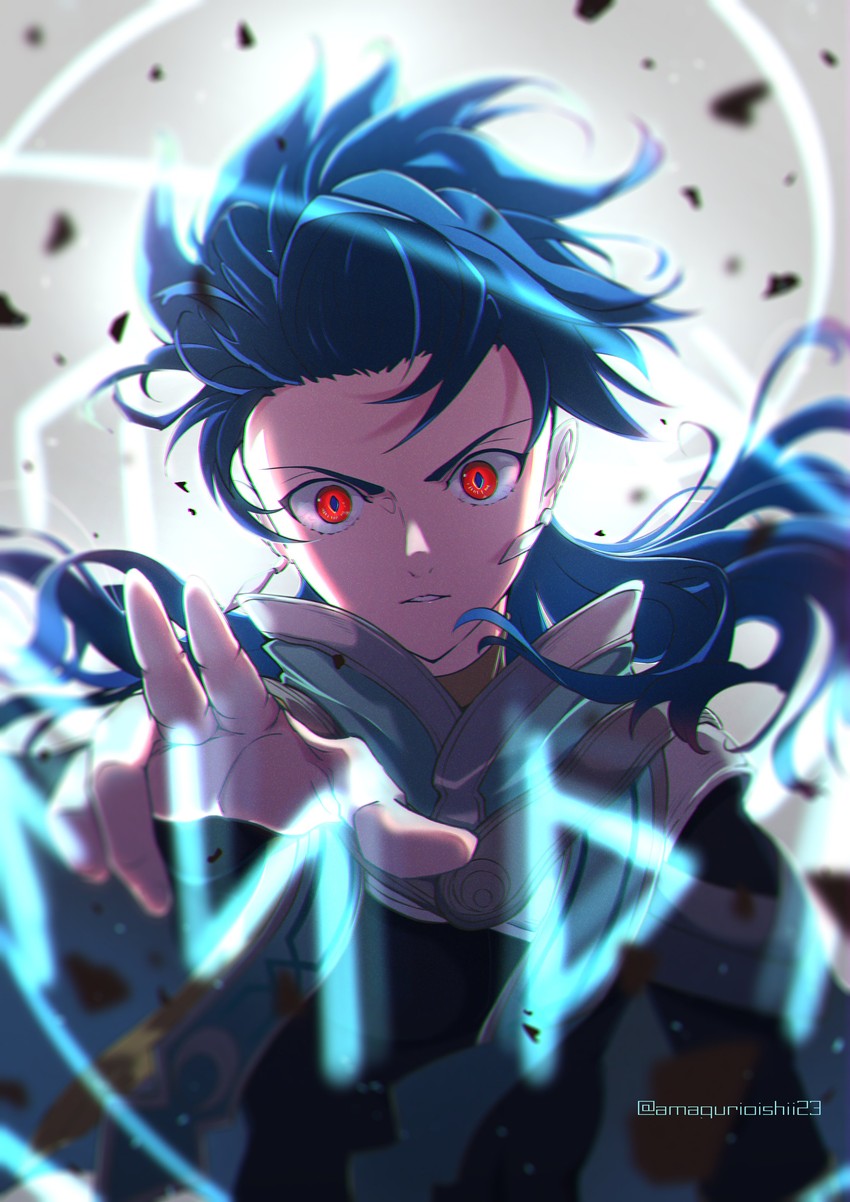cu chulainn and setanta (fate and 2 more) drawn by kiriko_(onigiri21)