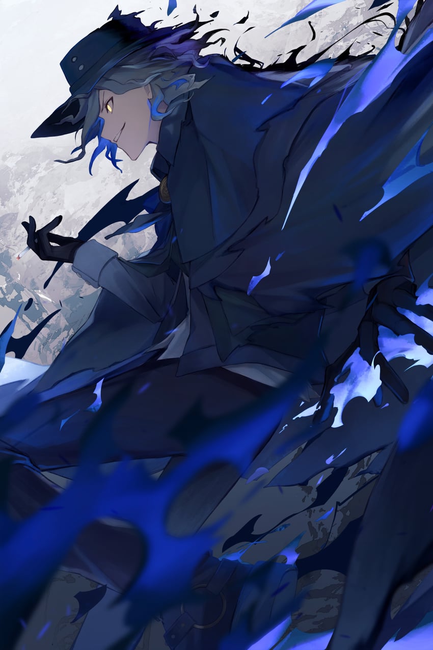 edmond dantes (fate and 1 more) drawn by kyure_(12e344)