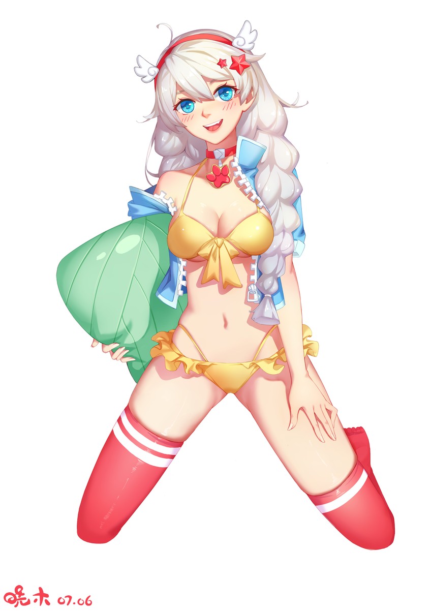 kiana kaslana (honkai and 1 more) drawn by xiaomu_(a414171448)