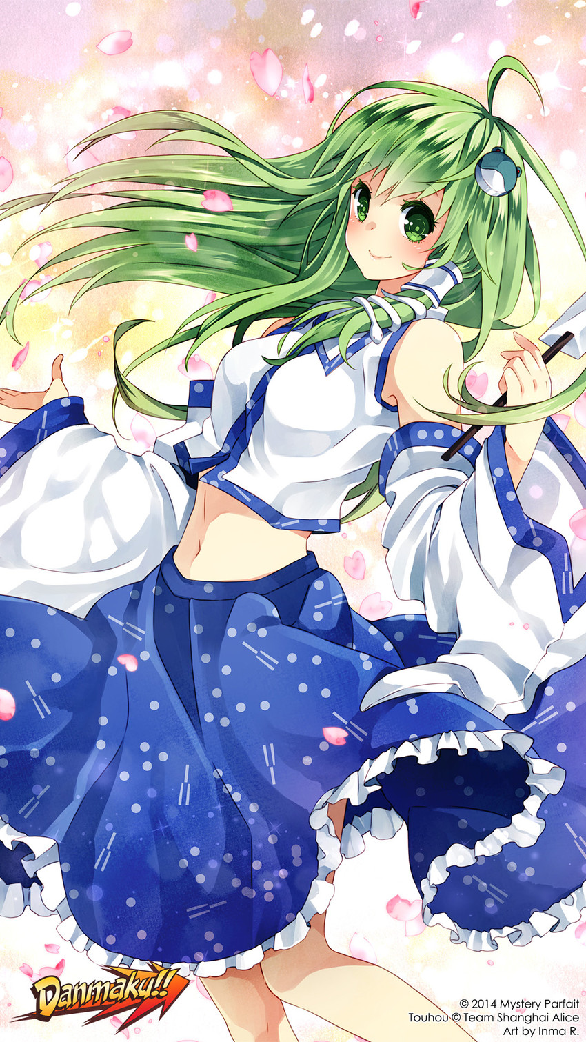kochiya sanae (touhou and 1 more) drawn by inma