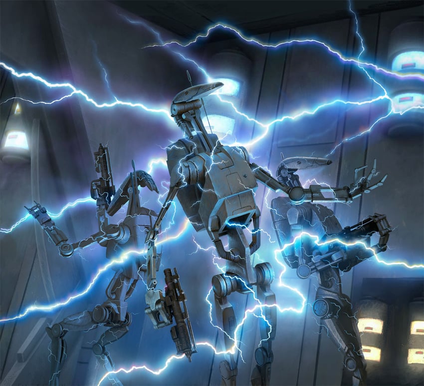 b1 battle droid (star wars) drawn by alexandr_elichev